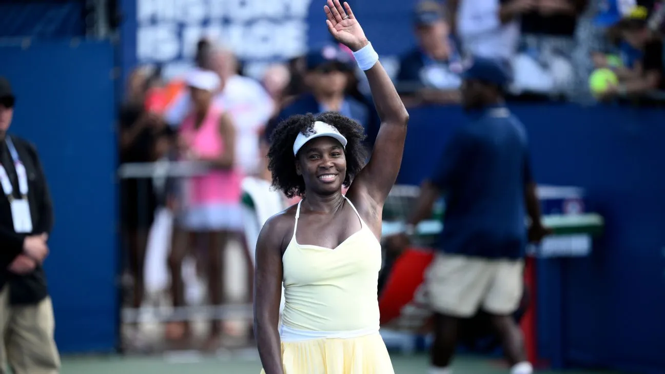 Venus Menang Ganda di Washington Saat Kembali