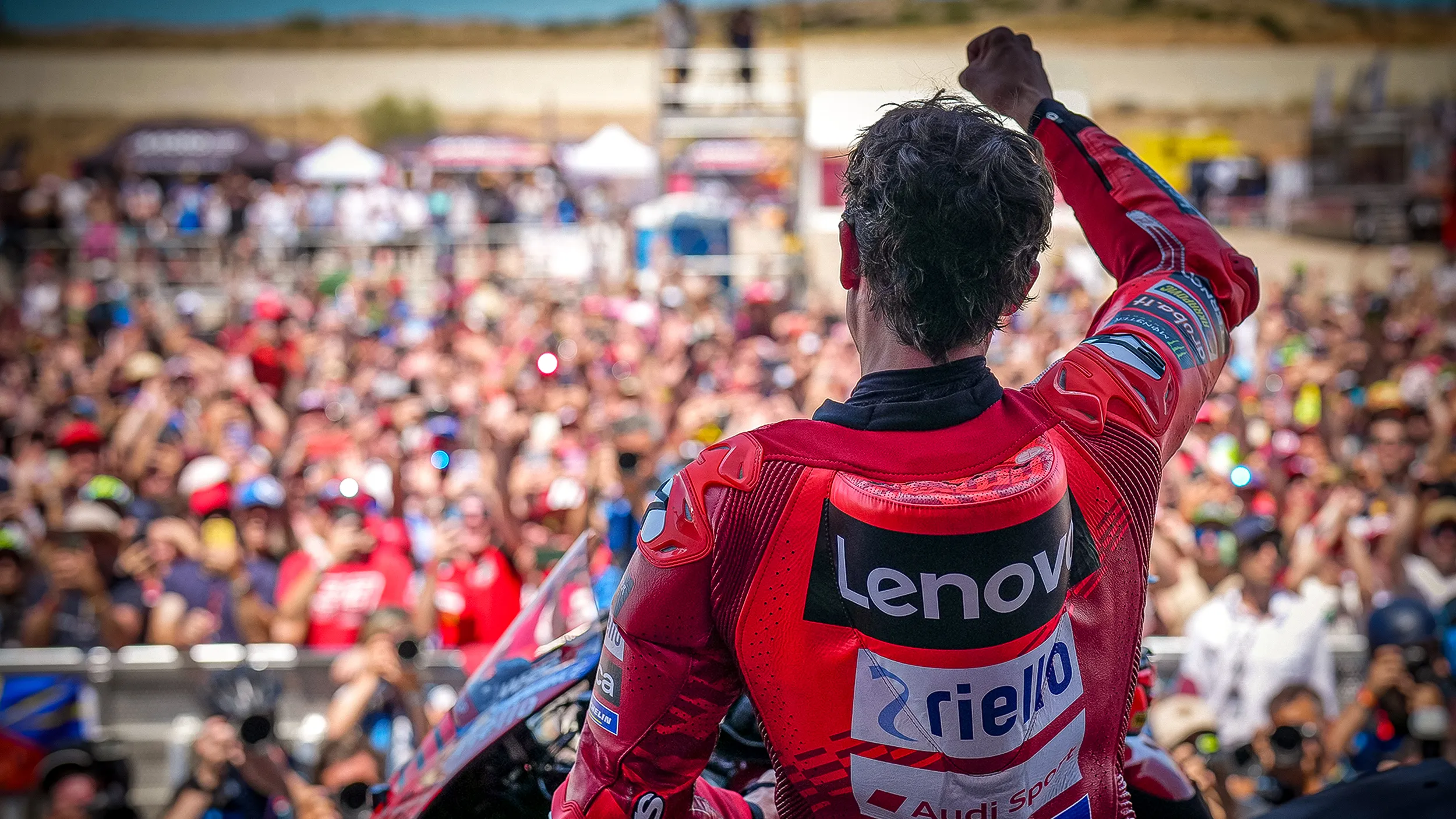 Marc Marquez Menangi Sprint Aragon Saat Percikan Api Muncul dalam Perebutan Podium