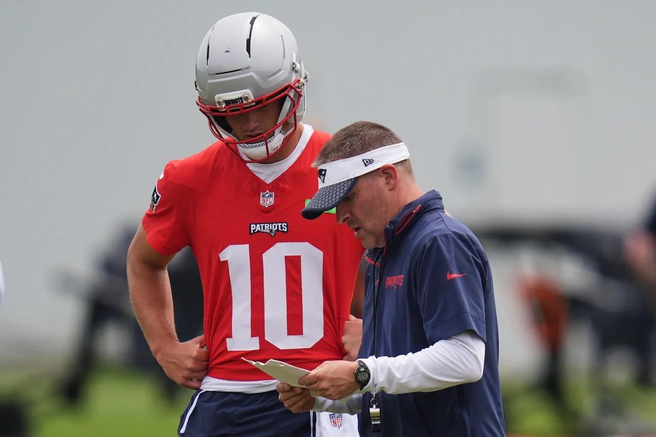 8 pelajaran dari OTA Patriots saat pertahanan menghambat Drake Maye