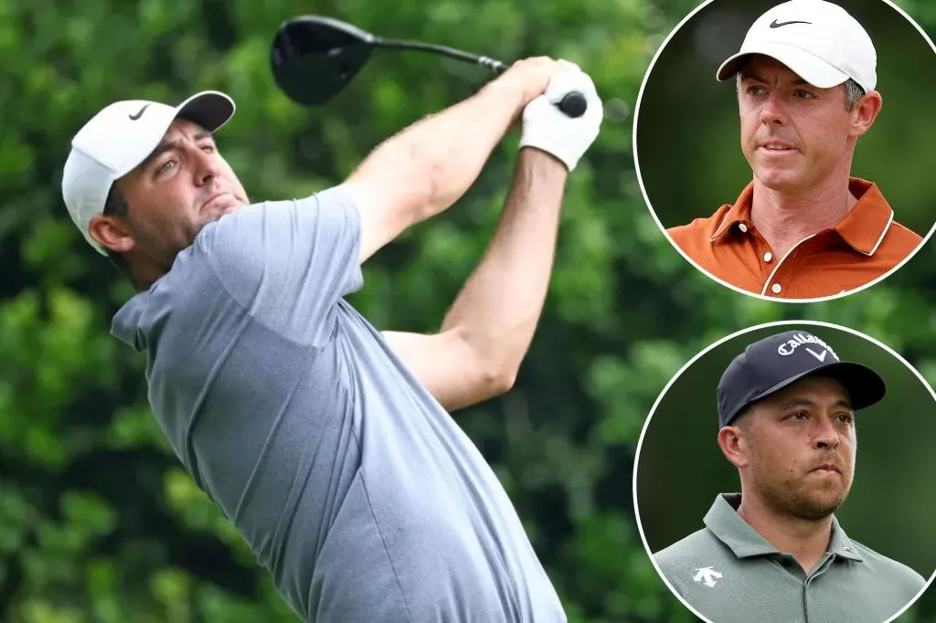 Scottie Scheffler dalam perburuan Kejuaraan PGA sementara bintang lain berjuang hanya untuk lolos *cut*.
