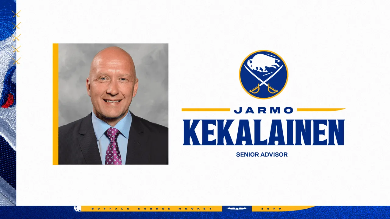 Jarmo Kekalainen Bergabung dengan Departemen Hoki Sabres