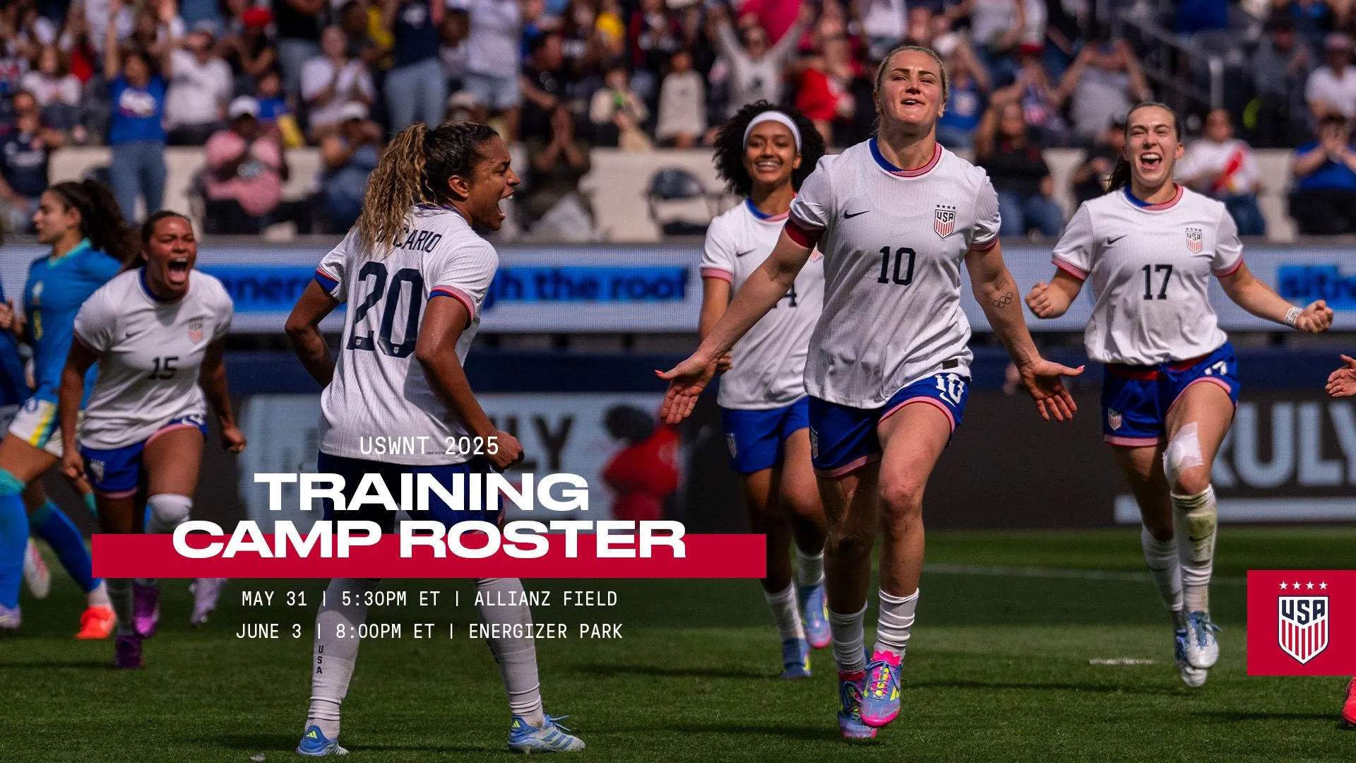 Hayes Umumkan 24 Pemain dalam Skuat USWNT untuk Laga Kontra RRT dan Jamaika